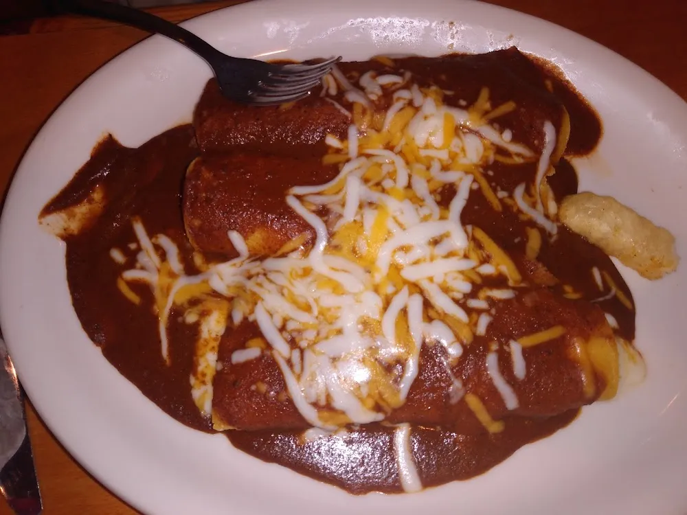 Enchiladas Cheese and Ground Beef